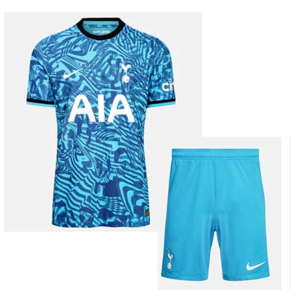 Camiseta Tottenham Replica Tercera Ropa Niño 2022/23